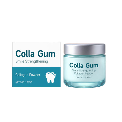 Collagen Whitening Tooth Powder for Brushing Teeth Dental Plaque Remover Fresh Breath Dental Caries Repair Oral Care Products