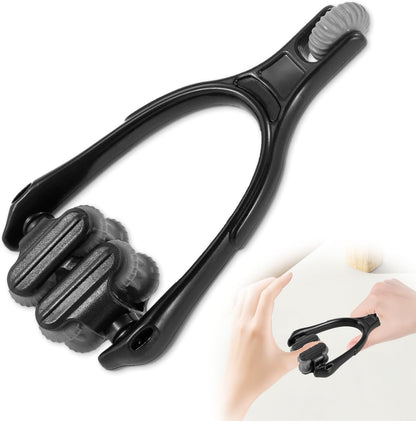 Finger Massager Roller for Finger Hand Massage, Silicone Hand Massager for Arthritis, Trigger Finger Massage Tool for Hand Pain Relief and Carpal Tunnel Relief, for Hands, Palm & Wrist